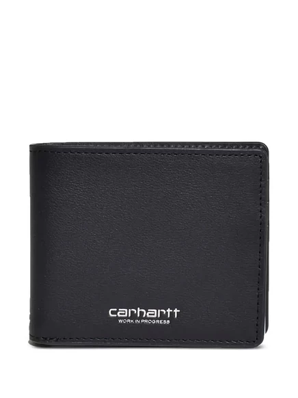 Унисекс кошелек Carhartt WIP Vegas кожаный, черный