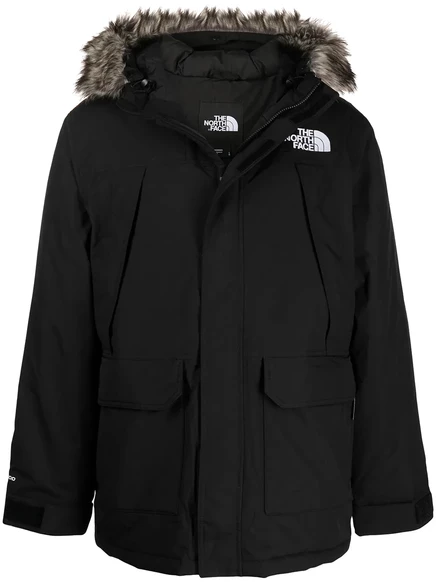 Мужская парка The North Face Mcmurdo с мехом, черная