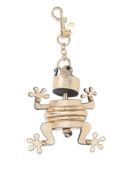 Женский брелок Anya Hindmarch Frog, золотистый
