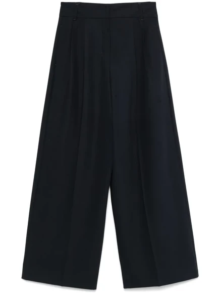 Широкие брюки от Max Mara blue