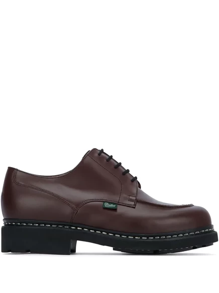 Мужские дерби Paraboot кожаные, коричневые