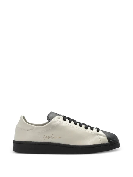 Унисекс кеды Y-3 Superstar кожаные, светло-серые