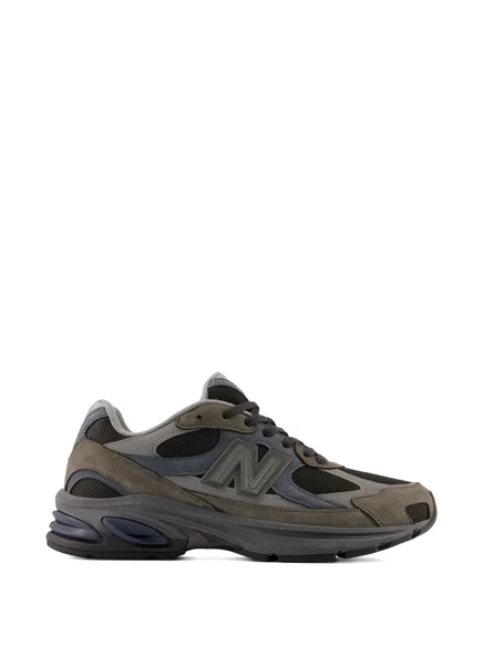 Кроссовки New Balance 2010 с замшевыми панелями, зеленые