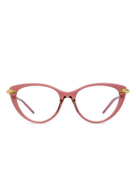 Очки в форме кошачьего глаза Pomellato Eyewear pink