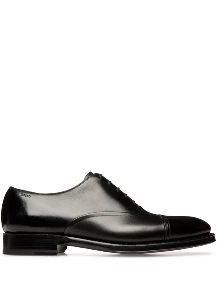 Мужские оксфорды Bally Sadhy из гладкой кожи, черные
