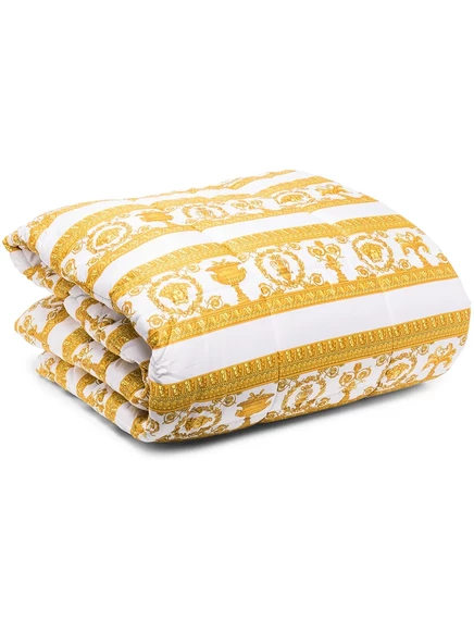 Двустороннее стеганое одеяло Versace I Love Baroque, белое