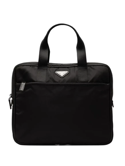 Сумка для ноутбука Prada Pre-Owned Tessuto, черная