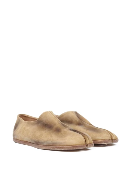 Мокасины Maison Margiela Tabi Babouche brown