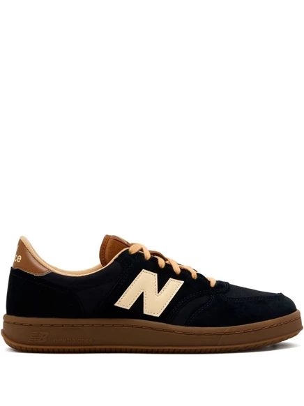 Мужские кроссовки New Balance T500 замшевые, черные