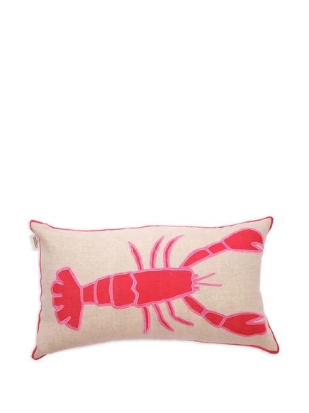 Чехол для подушки Amuse La Bouche Lobster льняной, бежевый
