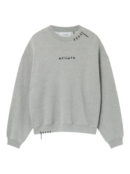 Толстовка Axel Arigato с петлями  grey