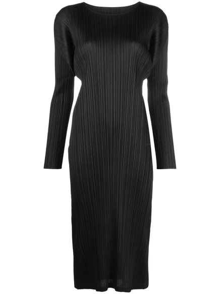 Женское платье PLEATS PLEASE ISSEY MIYAKE плиссе, черное
