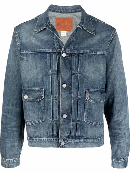 ДЖИНСОВАЯ КУРТКА Ralph Lauren RRL SELVEDGE DENIM-RRL TYPE 2-БЕЗ ПОДКЛАДКИ-КУРТКА ДАЛЬНОБОЙЩИКА blue