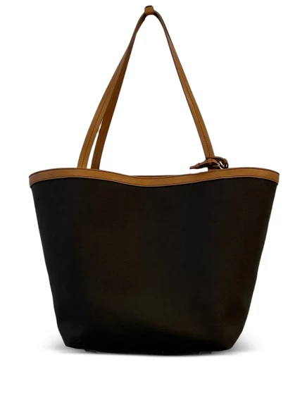 Холщовая сумка через плечо The Row park tote three brown