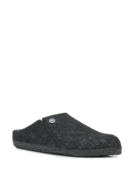 Мужские тапочки Birkenstock Zermatt из войлока, черные