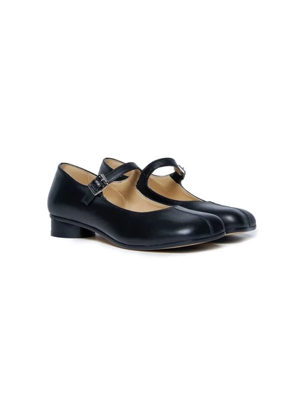 Детские туфли Mary Jane MM6 Maison Margiela Kids, черные