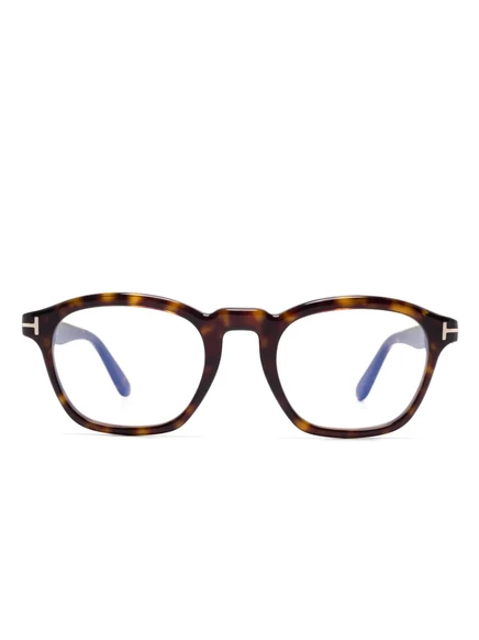 Унисекс очки Tom Ford Eyewear квадратная оправа, коричневые