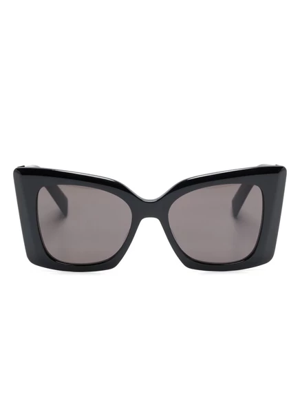 Женские солнцезащитные очки Saint Laurent Blaze, черные