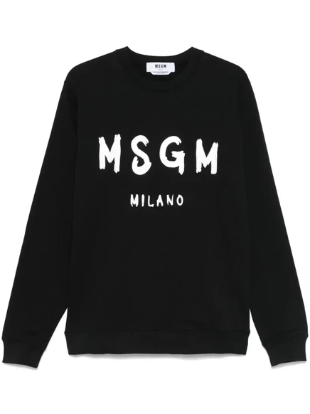 Толстовка с логотипом MSGM black