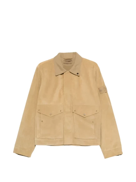 Мужская замшевая куртка Stone Island