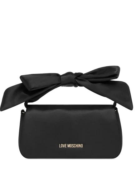 Сумка-тоут Love Moschino с бантиком на цепочке