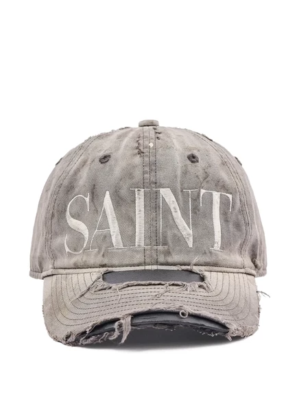 Мужская кепка SAINT Mxxxxxx с вышивкой, серая