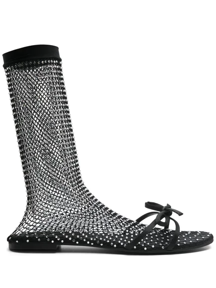 Ботинки Balenciaga Leopold black
