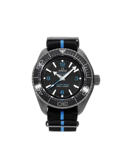OMEGA 2023 неношеный Seamaster Planet Ocean 6000 м 45,5 мм black