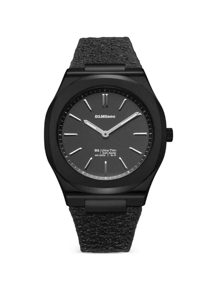 Мужские часы D1 Milano Ultra Thin 39 мм, черные