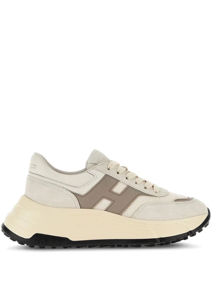 Кожаные кроссовки Hogan neutrals