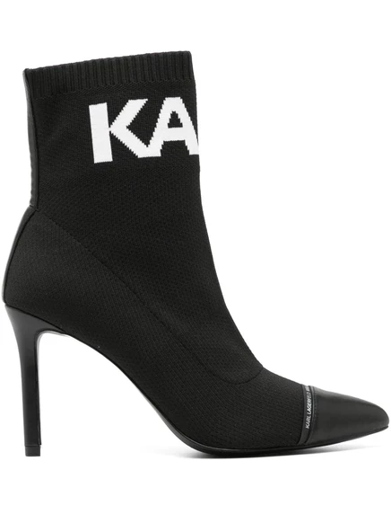 Ботинки Pandara от Карла Лагерфельда 96 мм black