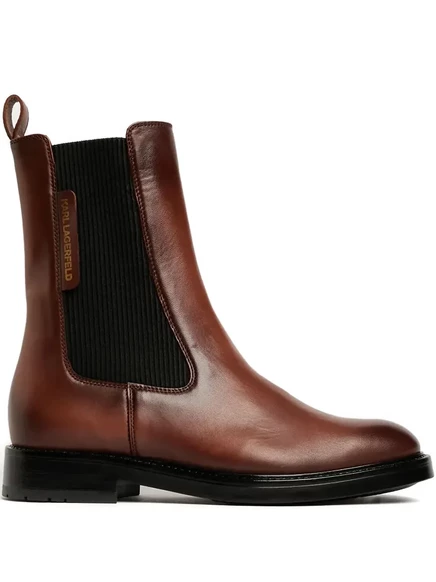 Кожаные ботинки Karl Lagerfeld Blake brown