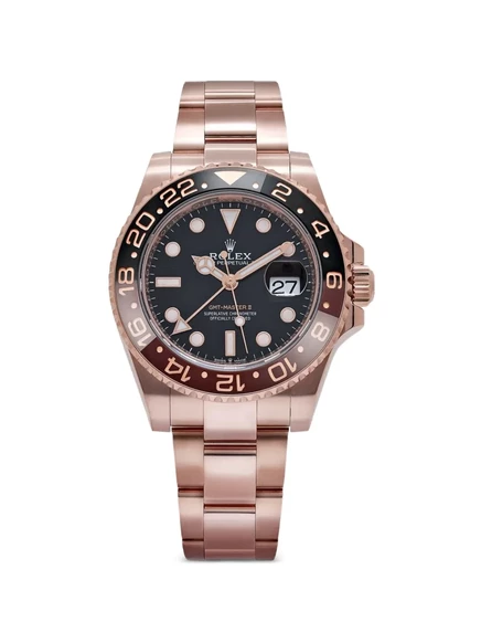 Rolex 2023 GMT-40-миллиметровые часы Master II с окошком даты для рутбира
