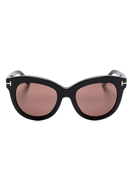 Женские солнцезащитные очки Tom Ford Eyewear Odette, черные