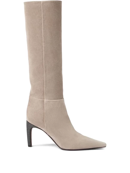 Ботинки Brunello Cucinelli monili-с деталями grey
