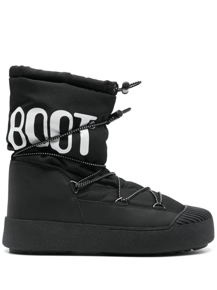 Унисекс зимние ботинки Moon Boot MTrack Polar, черно-белые