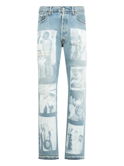 Мужские джинсы Better With Age x Levi's 501 Broadway, синие