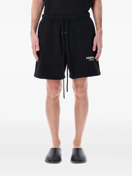Спортивные шорты из флиса FEAR OF GOD ESSENTIALS black