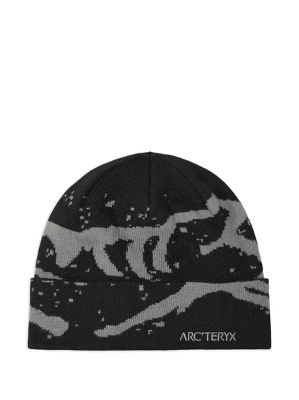 Унисекс шапка Arc'teryx Grotto графический узор, черная
