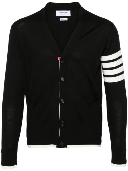 Мужской кардиган Thom Browne 4-Bar, черный