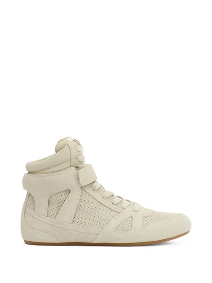 Женские высокие кроссовки Isabel Marant Senny High, нейтральные