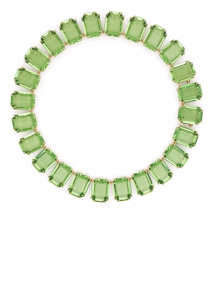 Женское ожерелье Swarovski Millenia, изумрудное