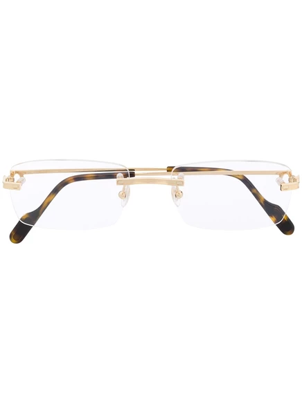 Очки Cartier Eyewear Première в прямоугольной оправе от Cartier white