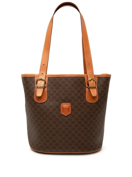 Унисекс сумка Celine Pre-Owned Macadam 1998, коричневая
