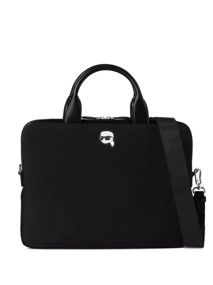 Сумка для ноутбука Karl Lagerfeld Ikon, черная