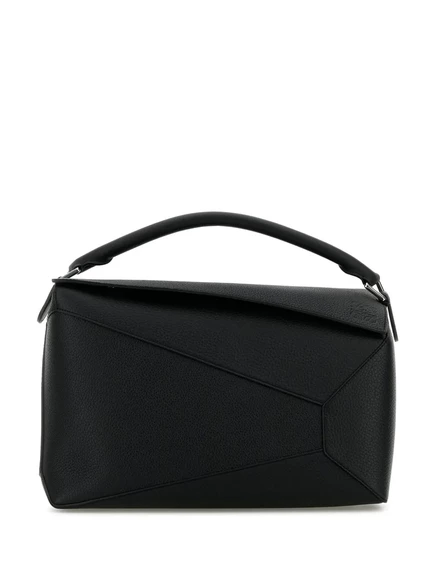 Мужская сумка Loewe Puzzle средняя, черная