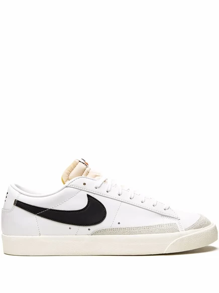 Унисекс кроссовки Nike Blazer Low '77 Vintage, белые/черные