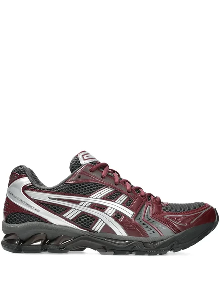 Унисекс кроссовки Asics Gel-Kayano 14 с сетчатым верхом, темно-серые/серебристые