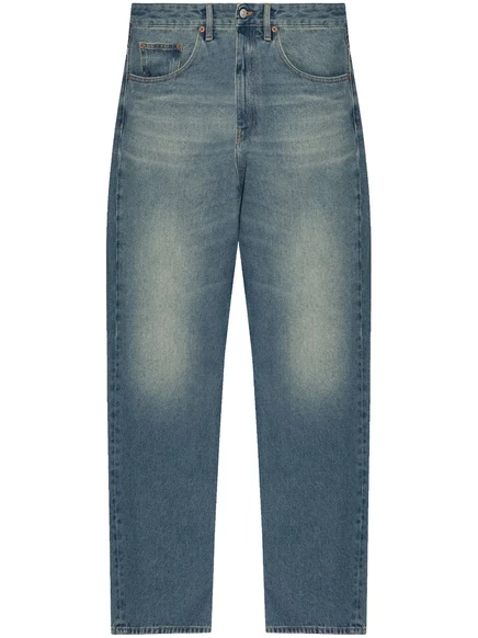Мужские джинсы MM6 Maison Margiela прямые, синие