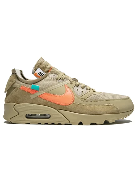 Унисекс кроссовки Nike x Off-White Air Max 90, бежевые